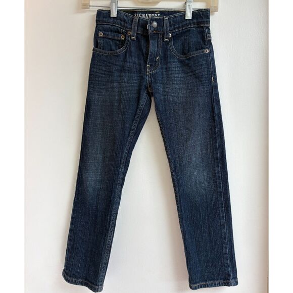 Signature by Levi Strauss Other - Signature Levi Strauss Boys Athletic Fit Adjustable Waist Jeans - Size 7 Regular